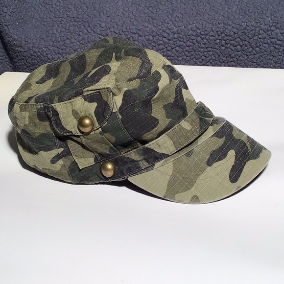Accessories - Camo military women’s cadet hat